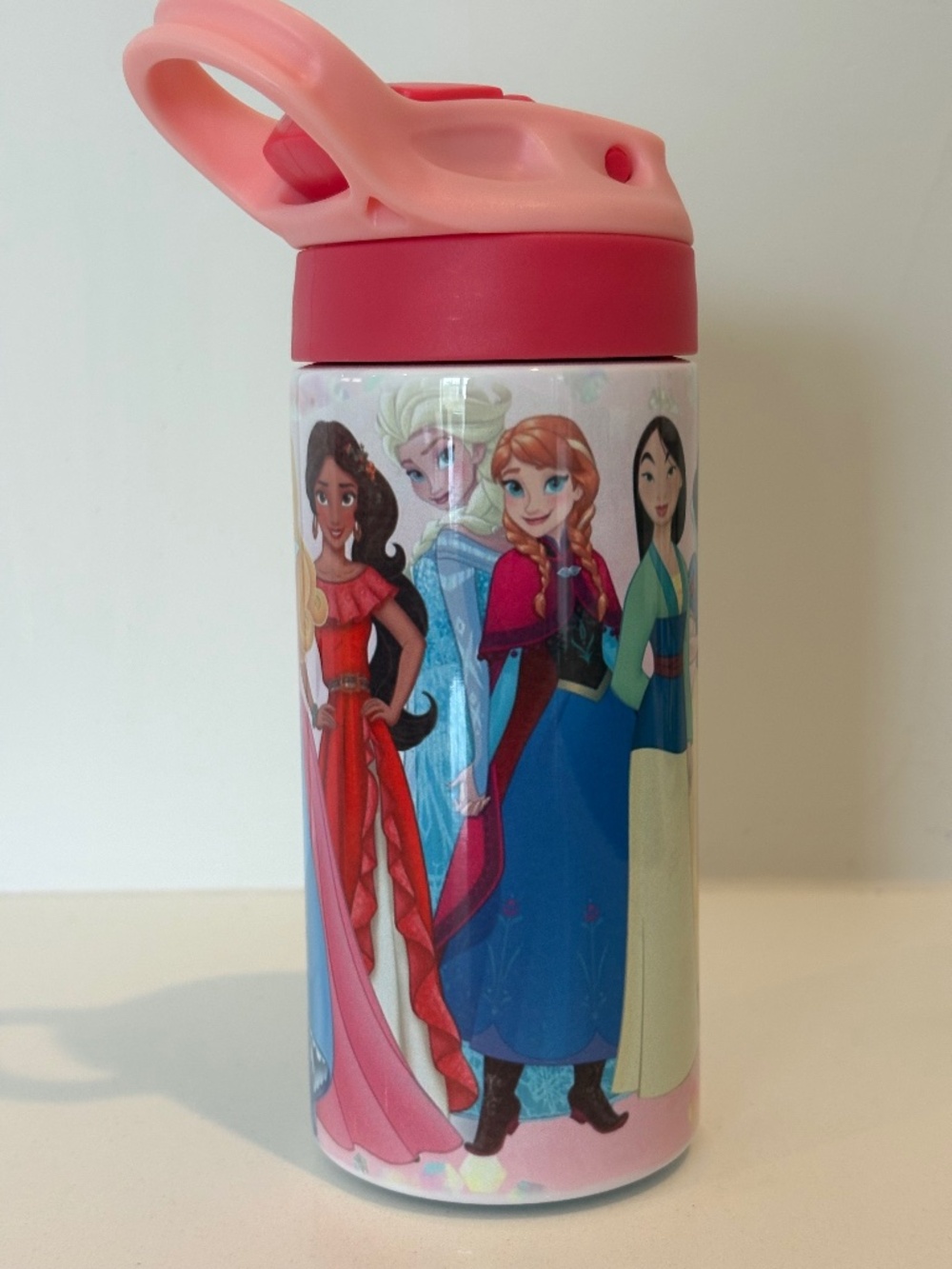 Handmade Princess Kids 12 oz Flip Top Tumbler - custom sublimation